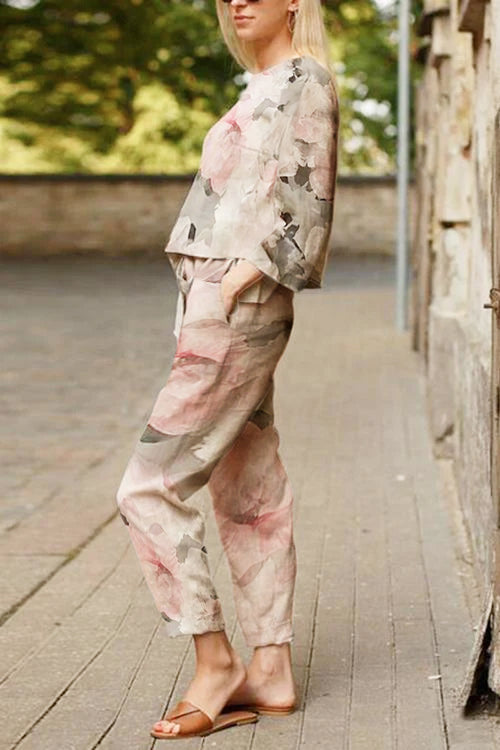 Cápsula monocromática de algodón y lino