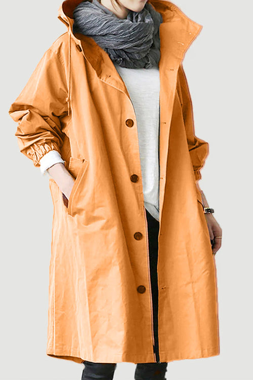 Chaqueta Impermeable Windbreaker sobre Medida para la Lluvia con Capucha