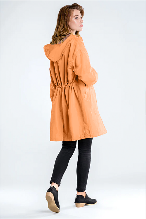Chaqueta Impermeable Windbreaker sobre Medida para la Lluvia con Capucha