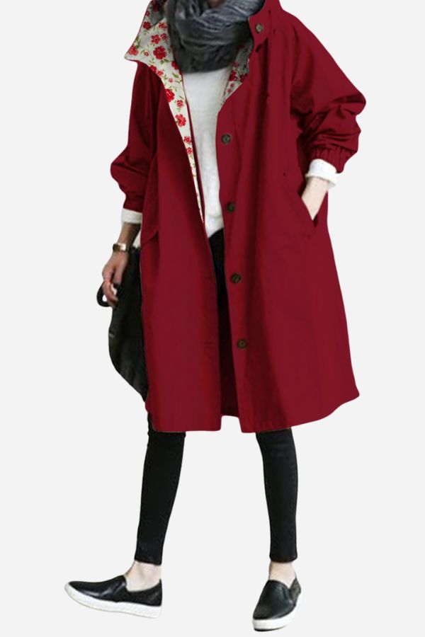 Chaqueta Impermeable Windbreaker sobre Medida para la Lluvia con Capucha