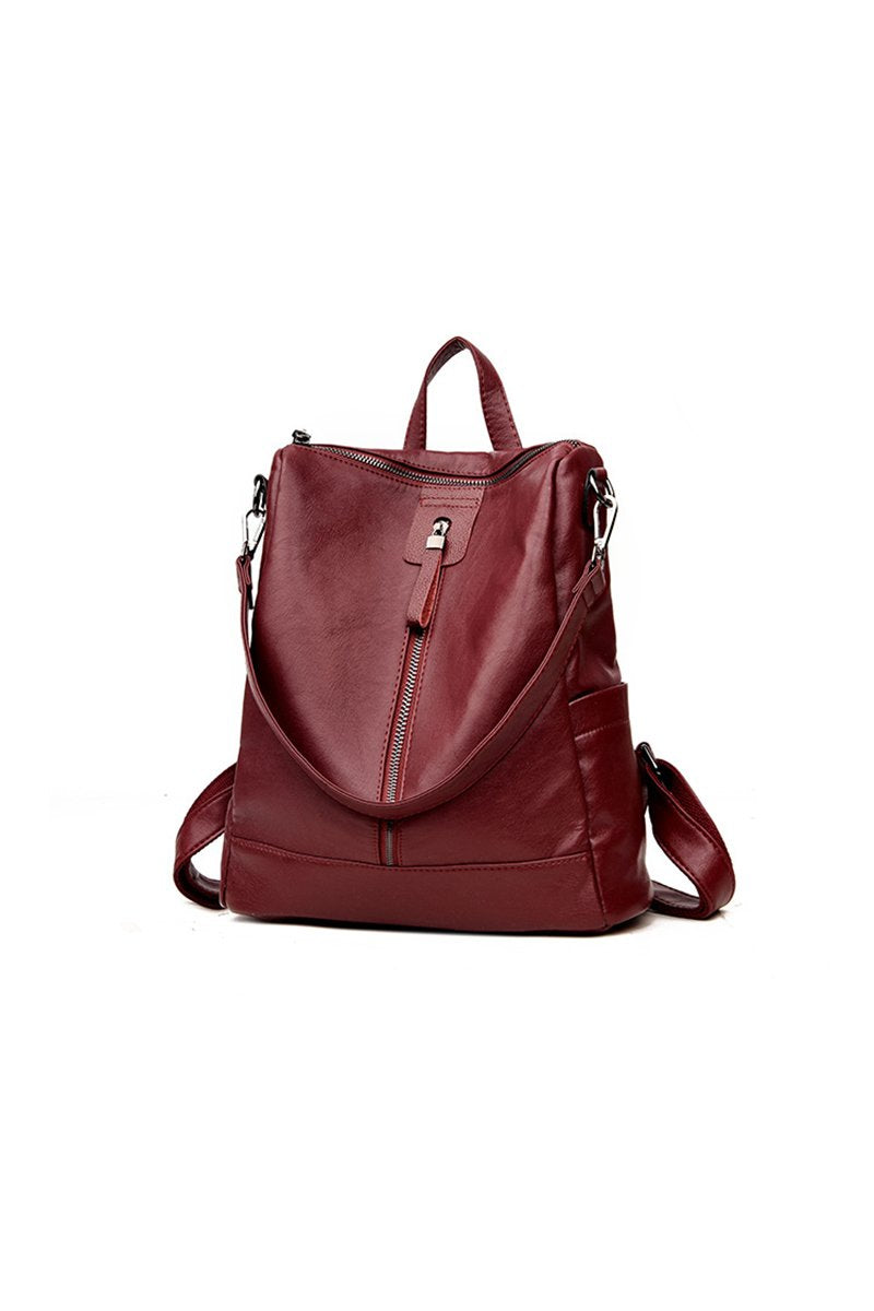 Mochila Satchel de Cuero