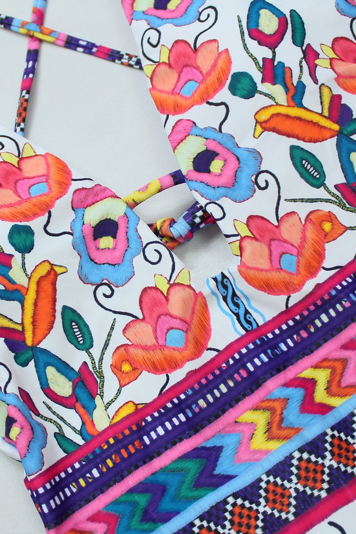 Bañador floral Delia de una pieza