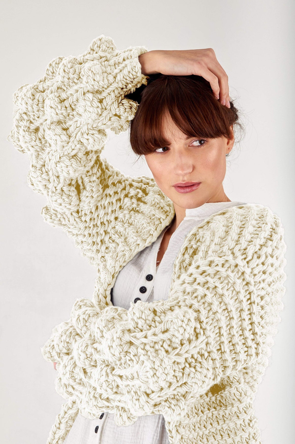 Chaqueta de Punto Grueso