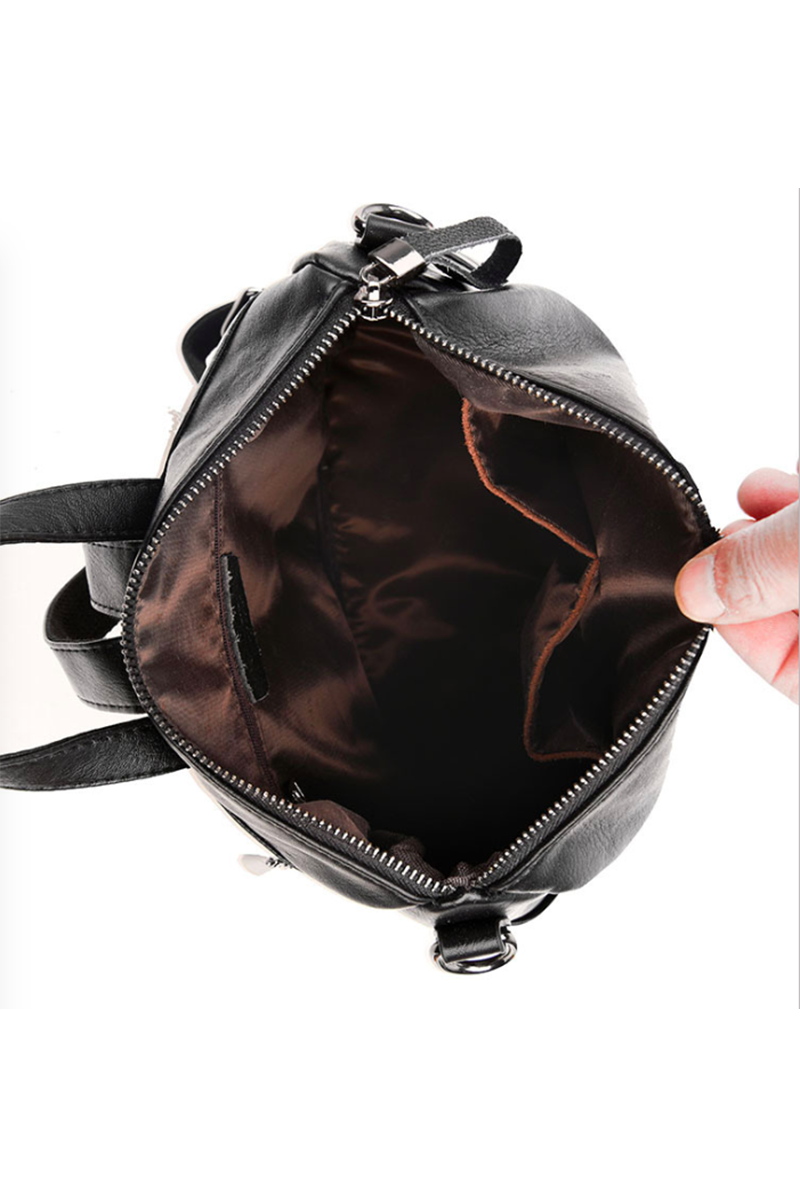 Mochila Satchel de Cuero