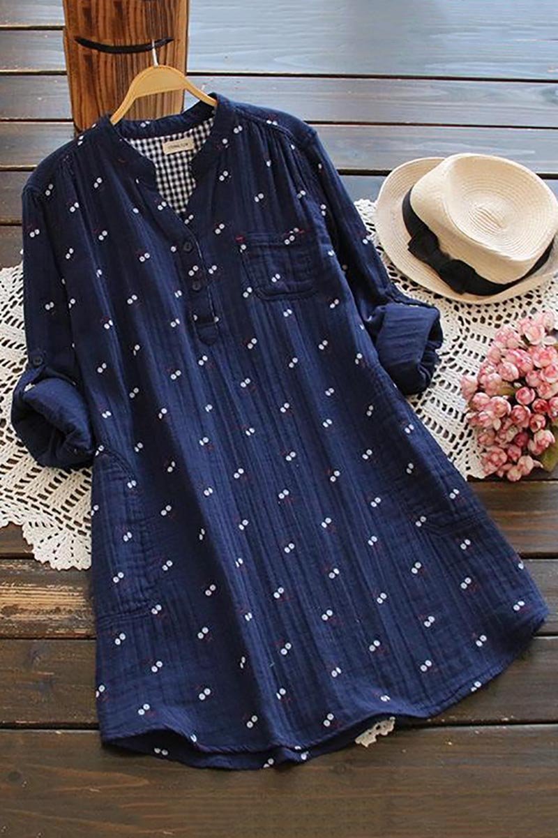 Wild Print Shirt Dress